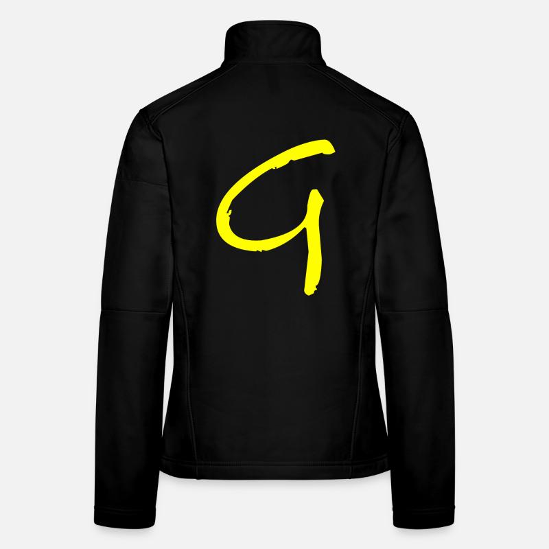 Buchstabe G Frauen Softshelljacke