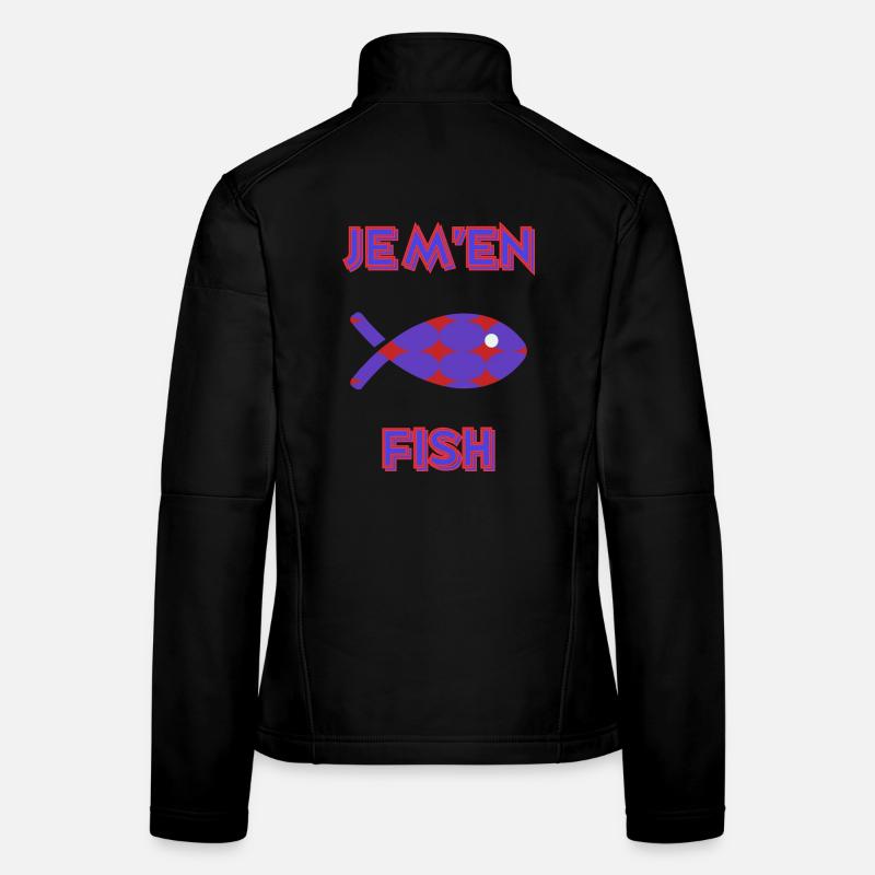 FISH. HUMOR. FISH Women's Softshell Jacket