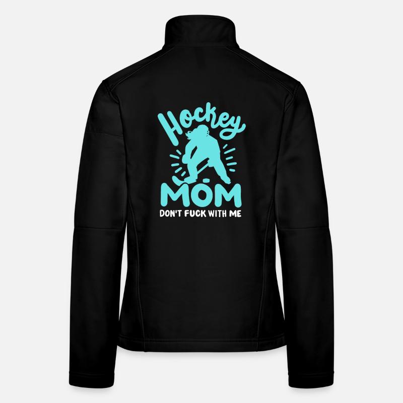Hockey Mama Eishockeyspielerin Frauen Softshelljacke