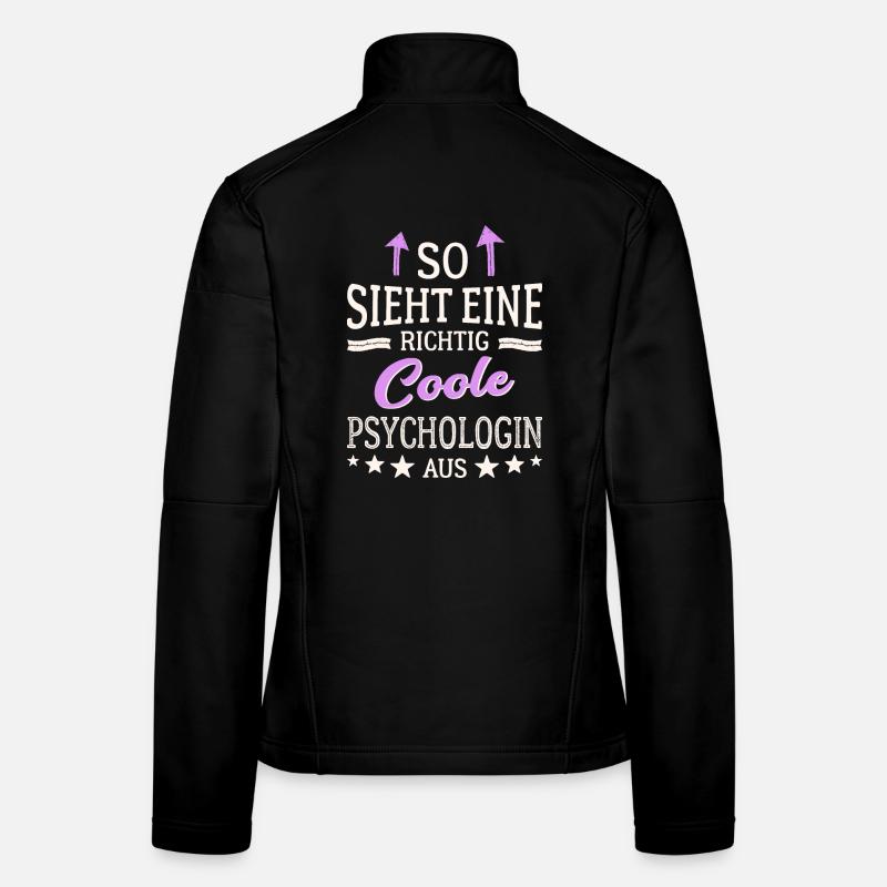 So sieht eine richtig coole Psychologin aus Frauen Softshelljacke