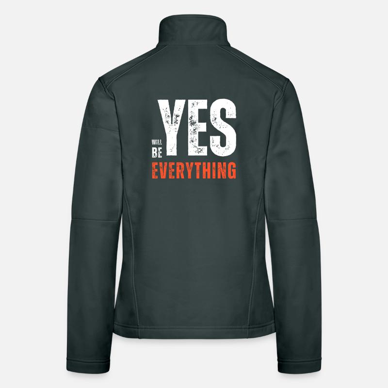 Yes Everything Veste en tissu softshell Femme
