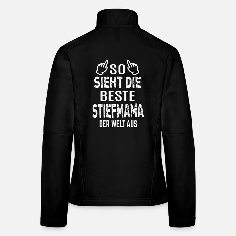 Cadeau de belle-mère : la meilleure belle-mère du monde Veste en tissu softshell Femme