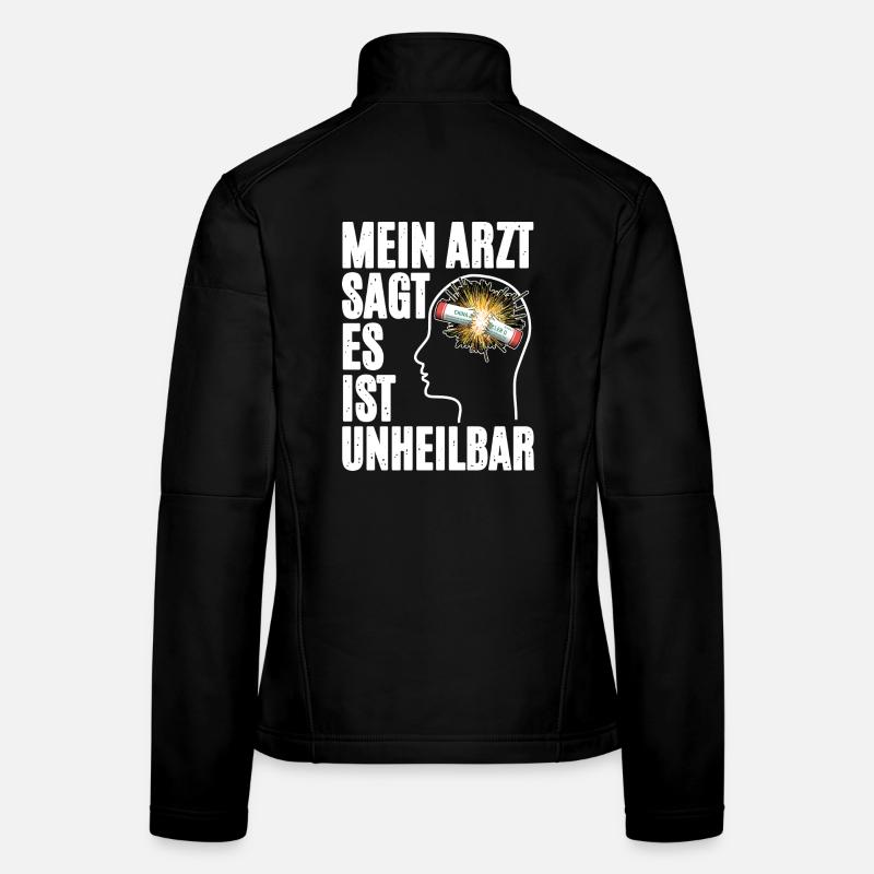 Pyrotechnik Im Kopf Frauen Softshelljacke