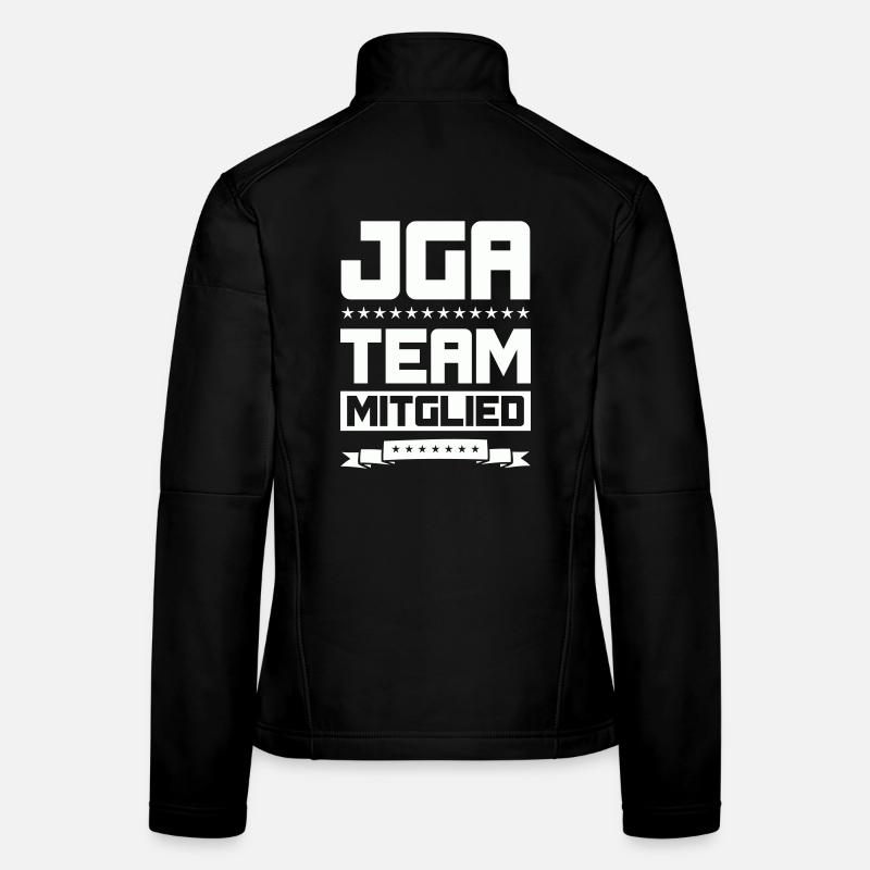 JGA TEAM MITGLIED Frauen Softshelljacke