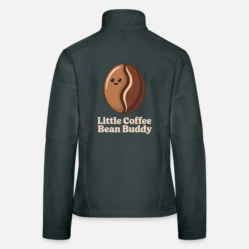 Coffee bean Women's Softshell Jacket