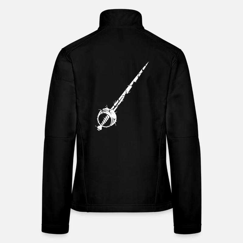 Magic Sword Sliver Fantasy Vector Women's Softshell Jacket