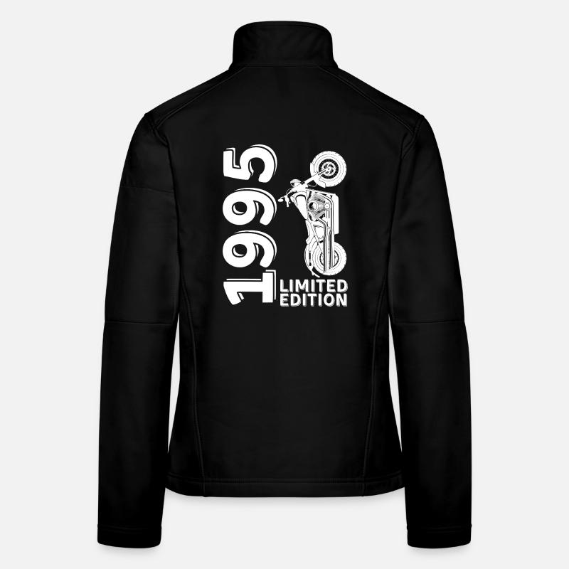 1995 Limited Edition Biker Vintage Veste en tissu softshell Femme