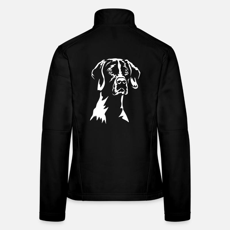 English Pointer "Black Edition" Women's Softshell Jacket