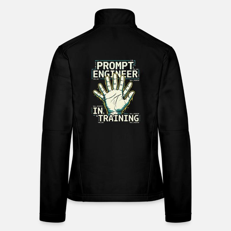 Prompt Engineer In Training Frauen Softshelljacke