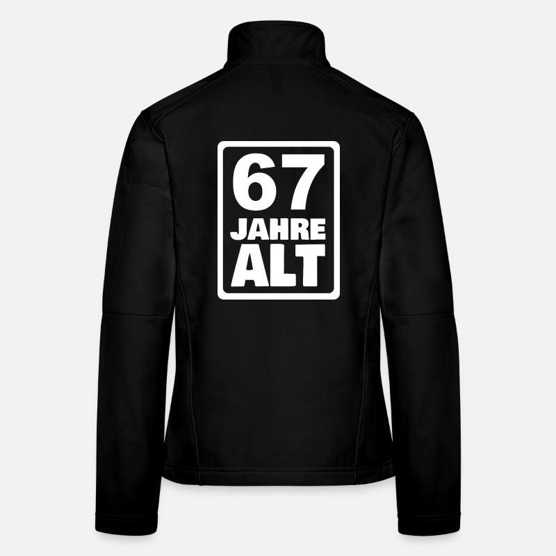 Alter 67 Frauen Softshelljacke
