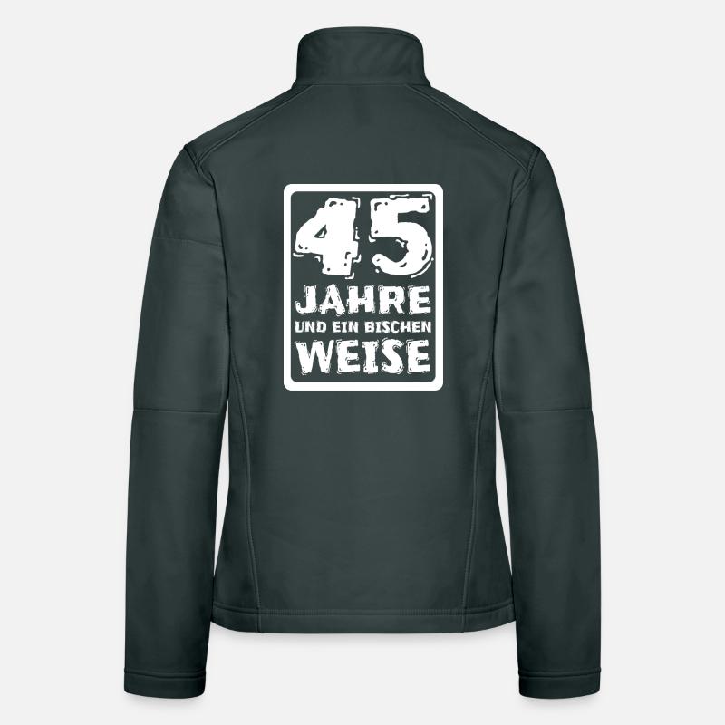 Spruch 45 Frauen Softshelljacke