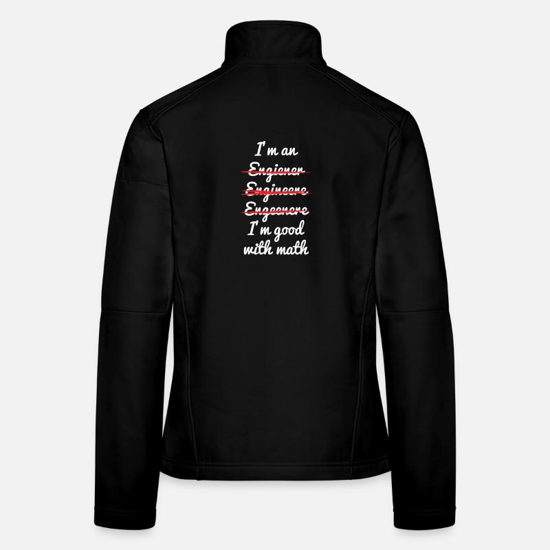 math Veste en tissu softshell Femme