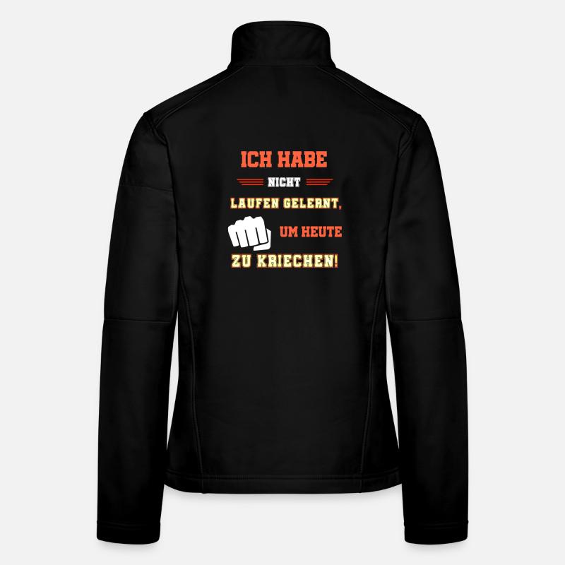 Coole Sprüche, patrioten Sprüche cooler spruch - Frauen Softshelljacke - Schwarz