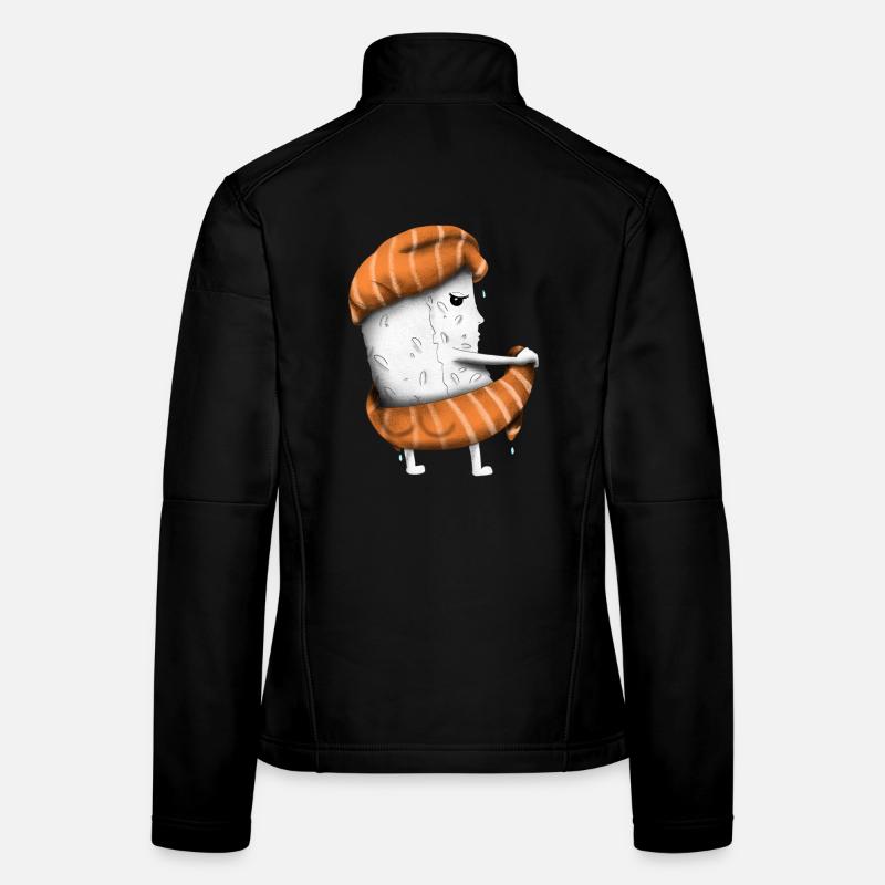 Serviette à sushi Veste en tissu softshell Femme