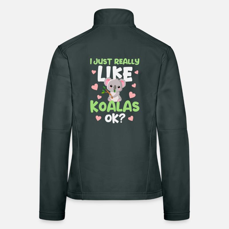 Koala Koalabär Frauen Softshelljacke