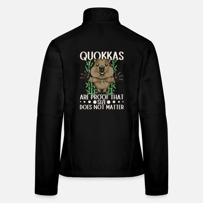 Quokkas sind der Beweis Frauen Softshelljacke