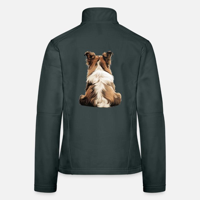 Shetland Schäferhund Frauen Softshelljacke