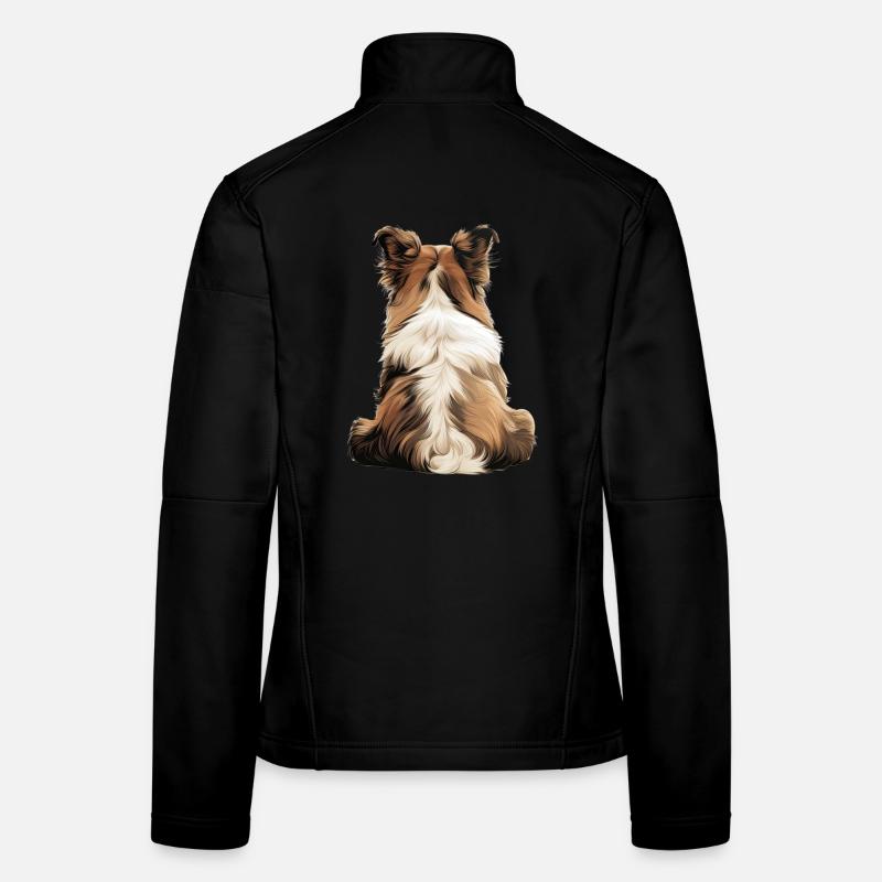 Shetland Sheepdog Women's Softshell Jacket