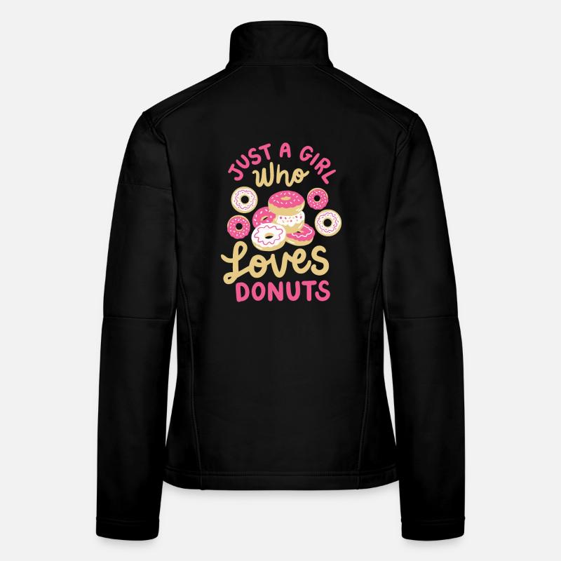 Donuts Donut-Liebhaber Frauen Softshelljacke