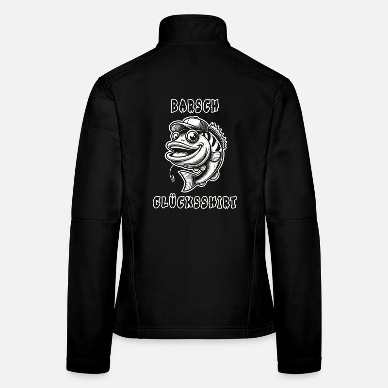 Barsch Glücksshirt Design Frauen Softshelljacke