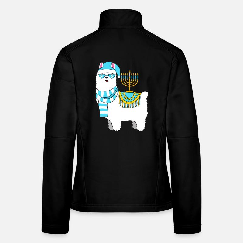 Hanoukka Hanoukka Hanoukka Veste en tissu softshell Femme