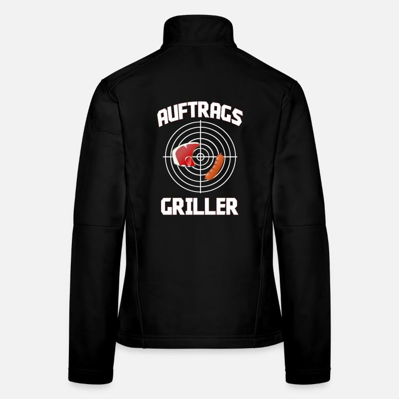 BBQ Grilling Father's Day Men's Day Gift Women's Softshell Jacket