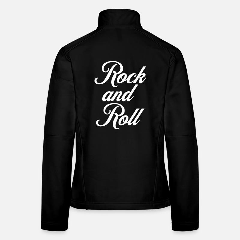 Rock'n'Roll Drehbuch Vintage Frauen Softshelljacke