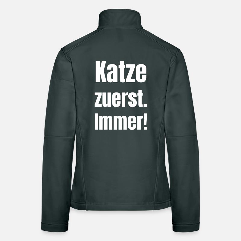 Cat first. Always! Women's Softshell Jacket