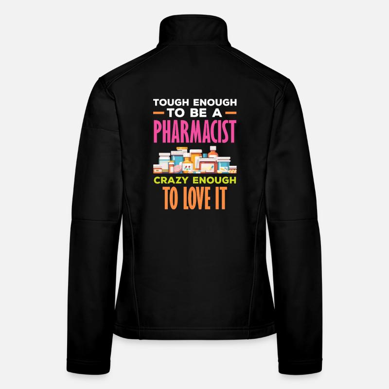 Pharmacien Technicien Pharmaceutique Veste en tissu softshell Femme