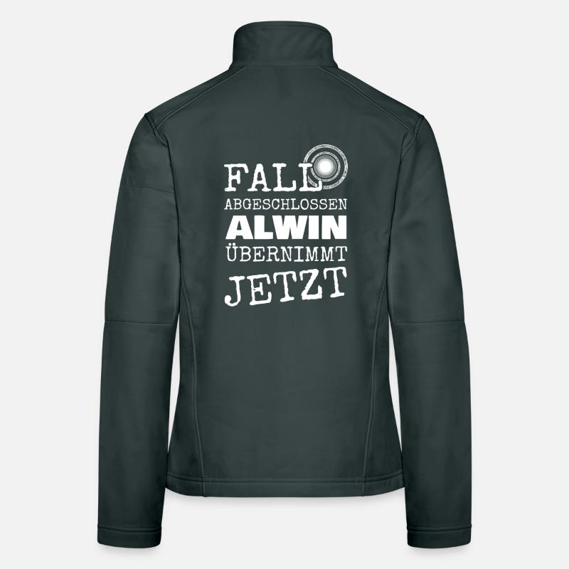 First name Alwin Women's Softshell Jacket