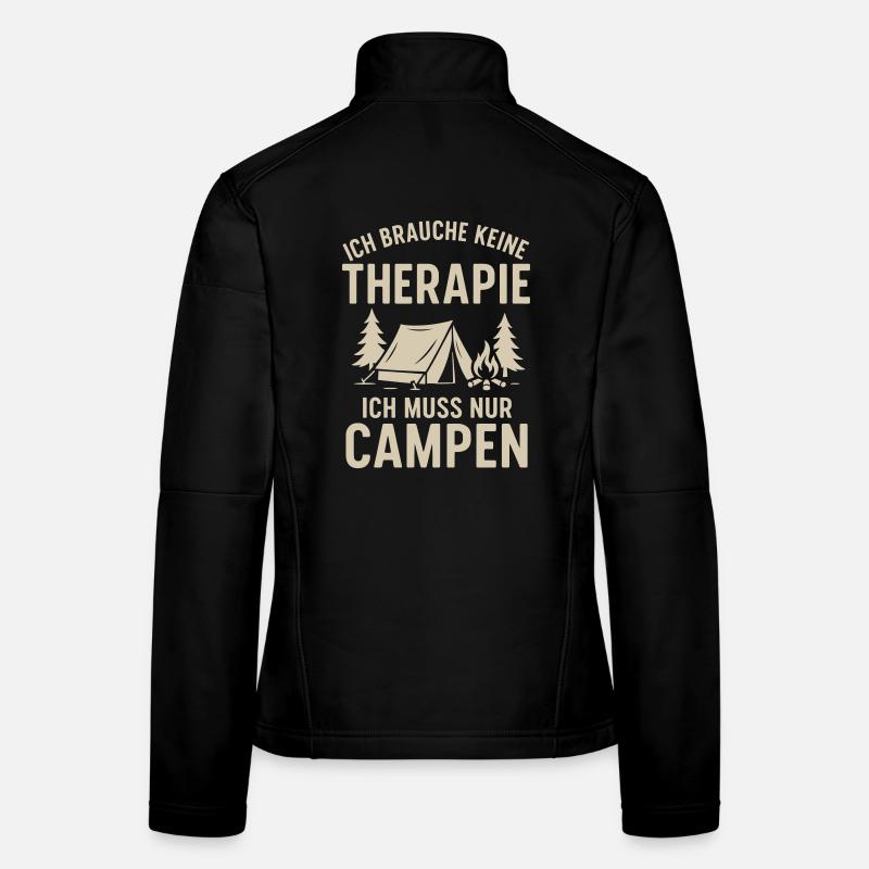 I don't need therapy camping Women's Softshell Jacket