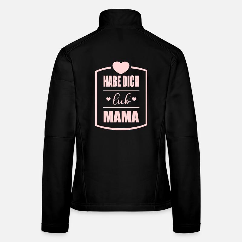Muttertag Mama Liebe Frauen Softshelljacke