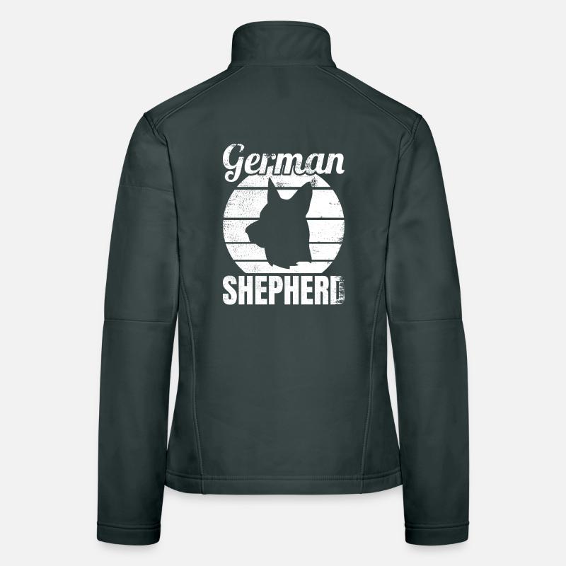 German Shepherd Frauen Softshelljacke