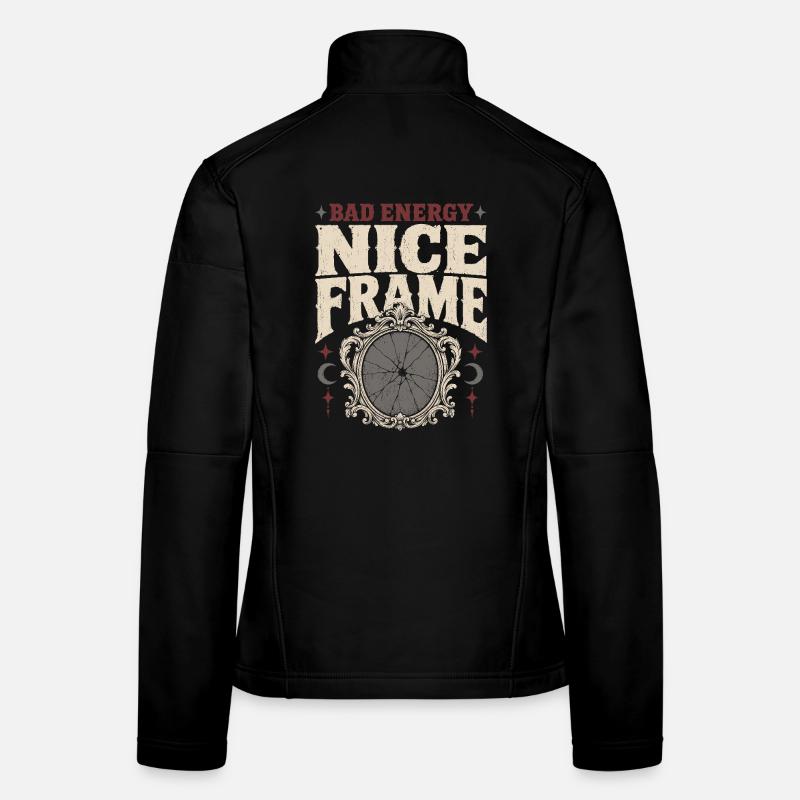 Haunted mirror, cursed mirror spirit in the mirror, Women's Softshell Jacket