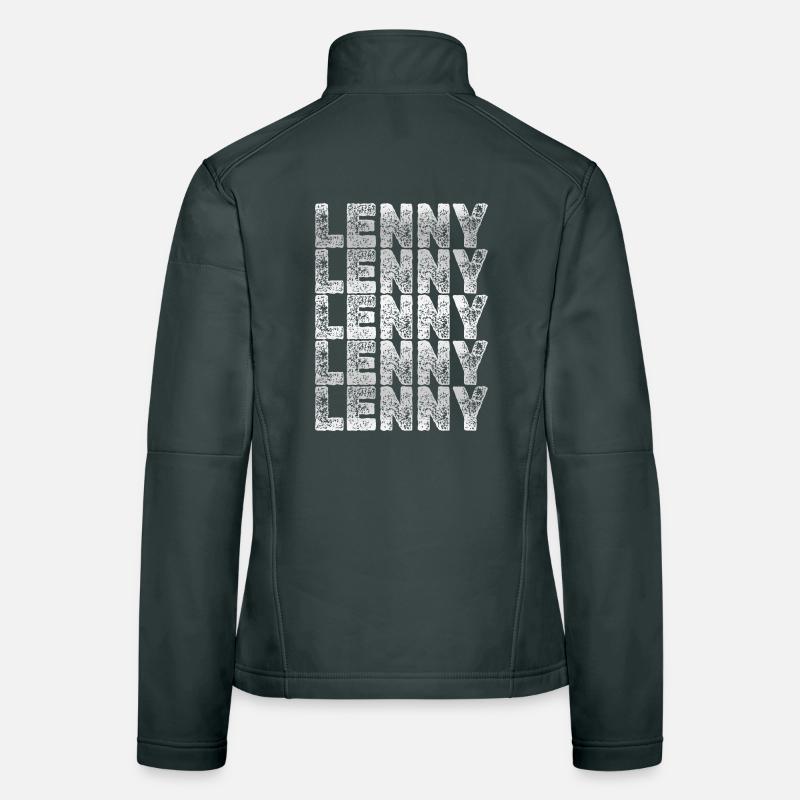 Len as a dad Women's Softshell Jacket