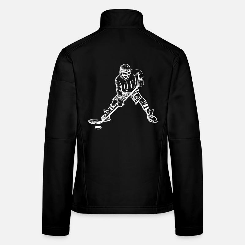 Cool Ice Hockey Player I Hockey Gift Women's Softshell Jacket