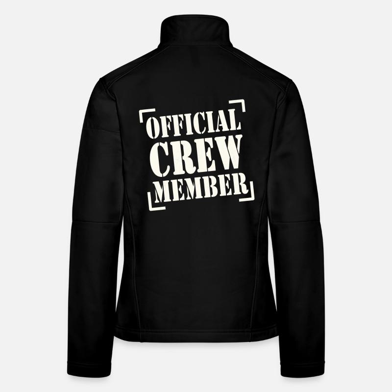 official crew member Veste en tissu softshell Femme