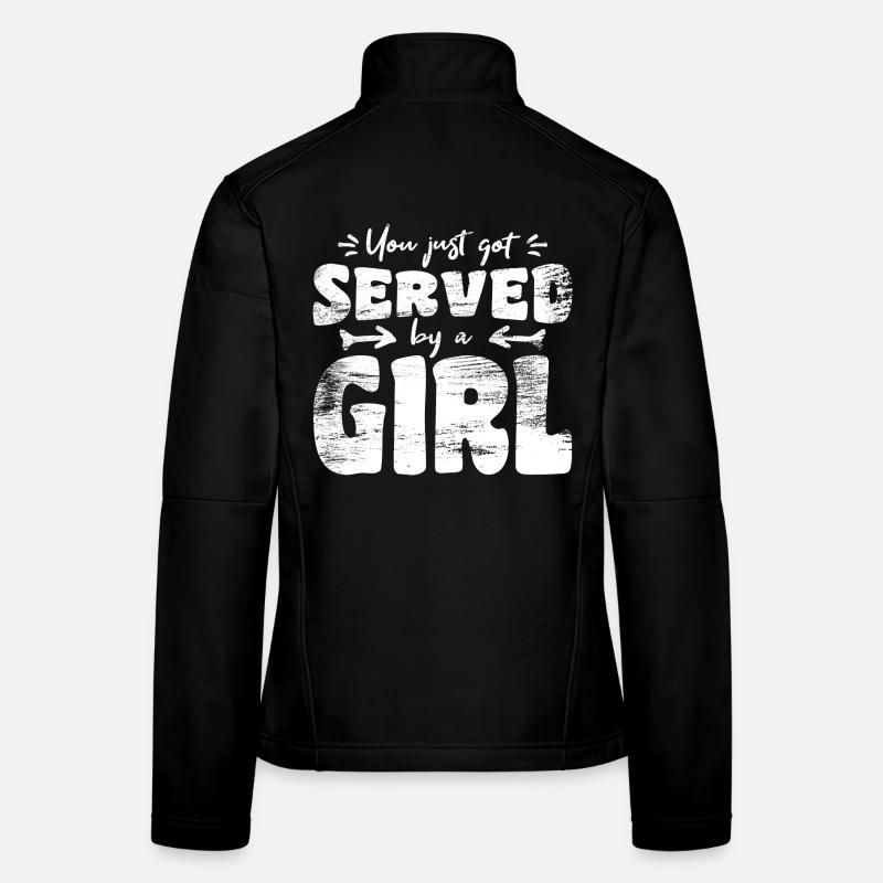Table Tennis Girls Women's Softshell Jacket