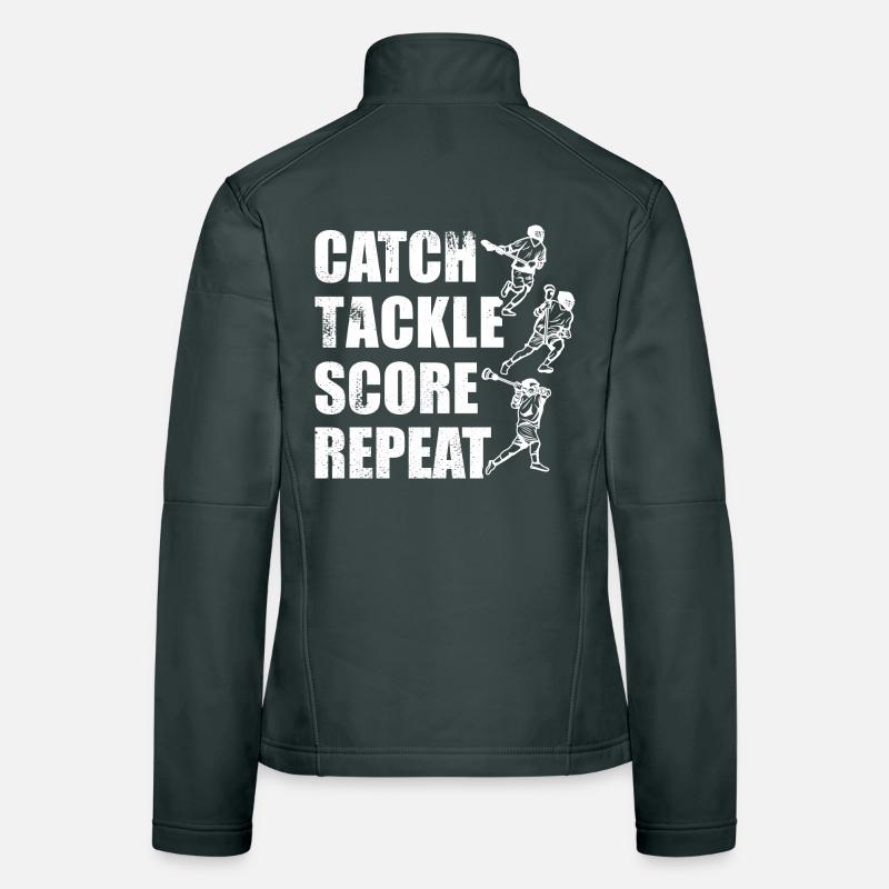 Lacrosse Game Women's Softshell Jacket