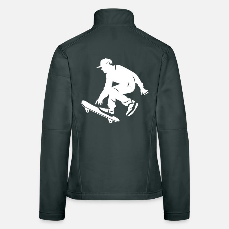 Skateboarding Junge Frauen Softshelljacke