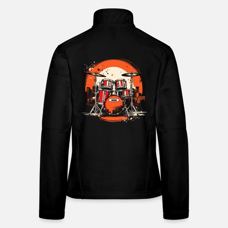Graphiques de Trapset Veste en tissu softshell Femme