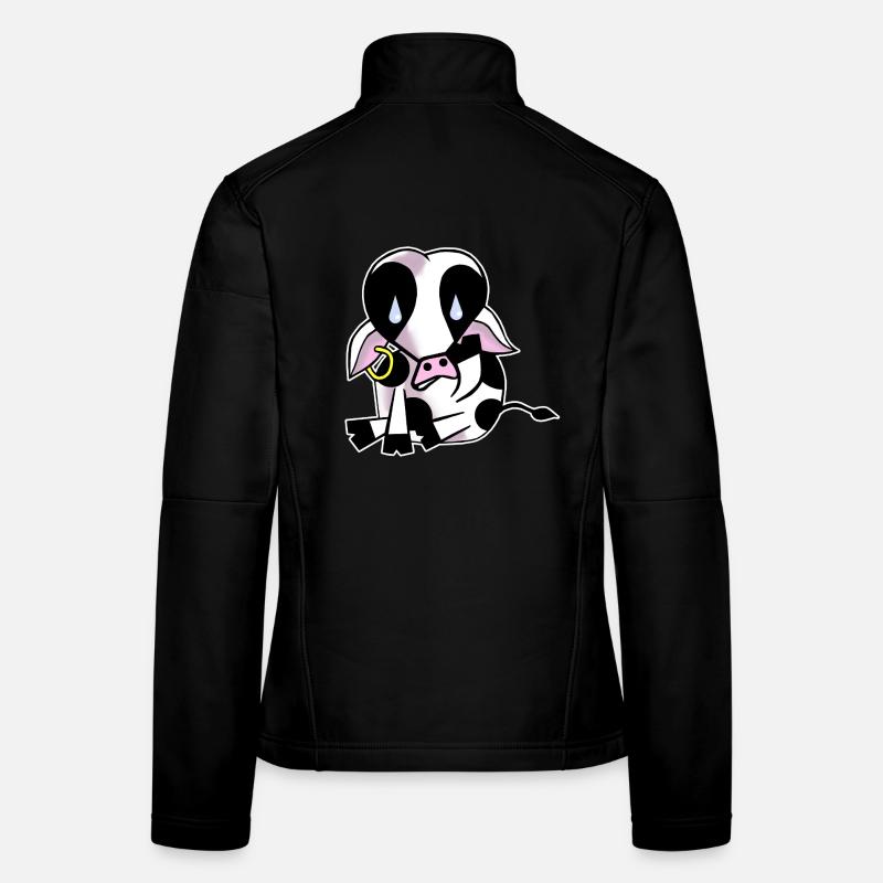 Sad cow Women's Softshell Jacket