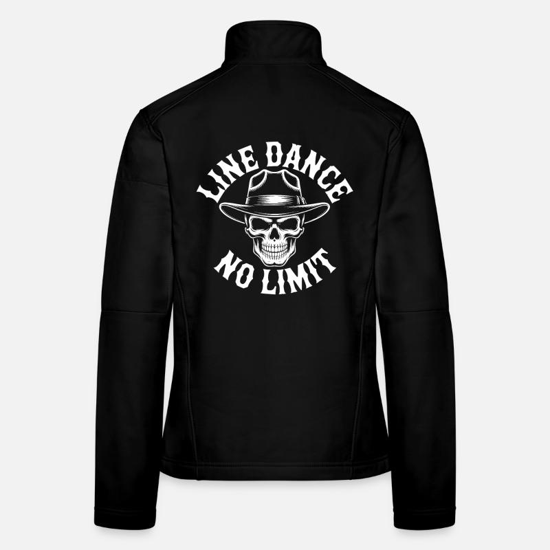 Danse en ligne Crâne No Limit Veste en tissu softshell Femme