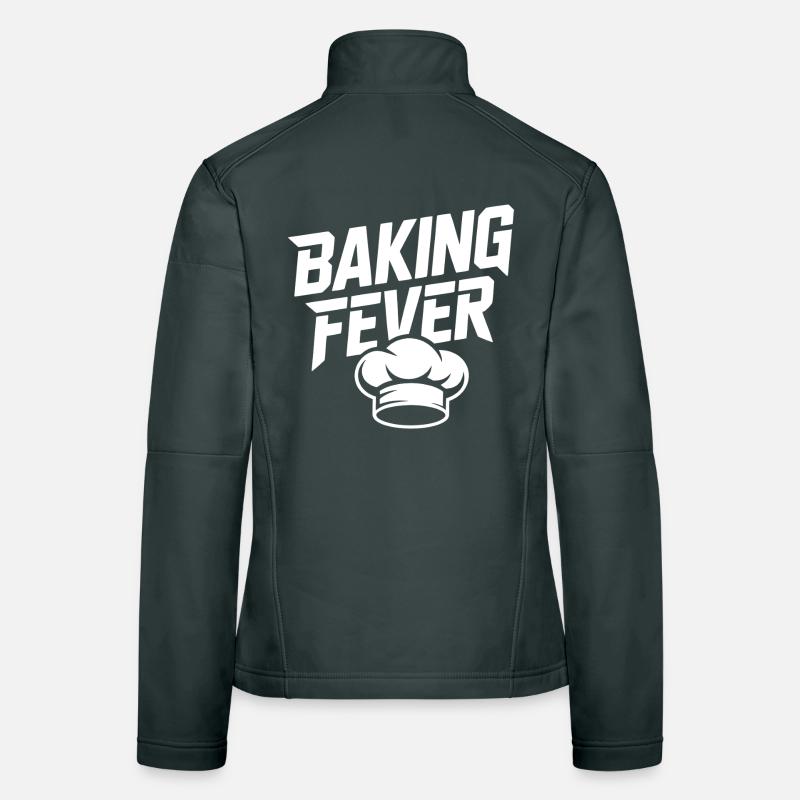 Backfieber Logo with Chef's Hat Women's Softshell Jacket