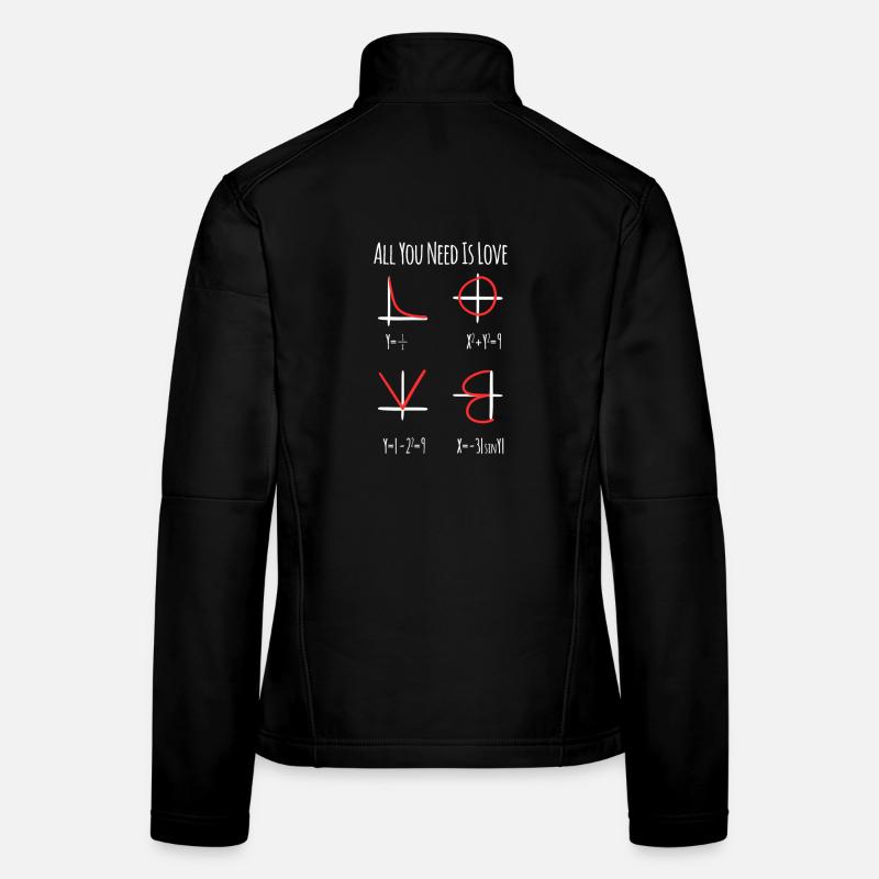 Math nerd teacher Women's Softshell Jacket