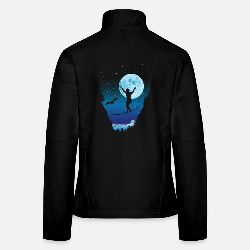 Moonlight slackline Women's Softshell Jacket