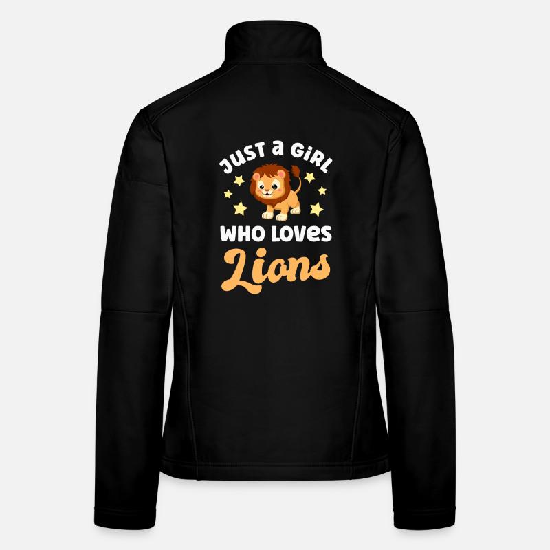 Lion Lion Veste en tissu softshell Femme
