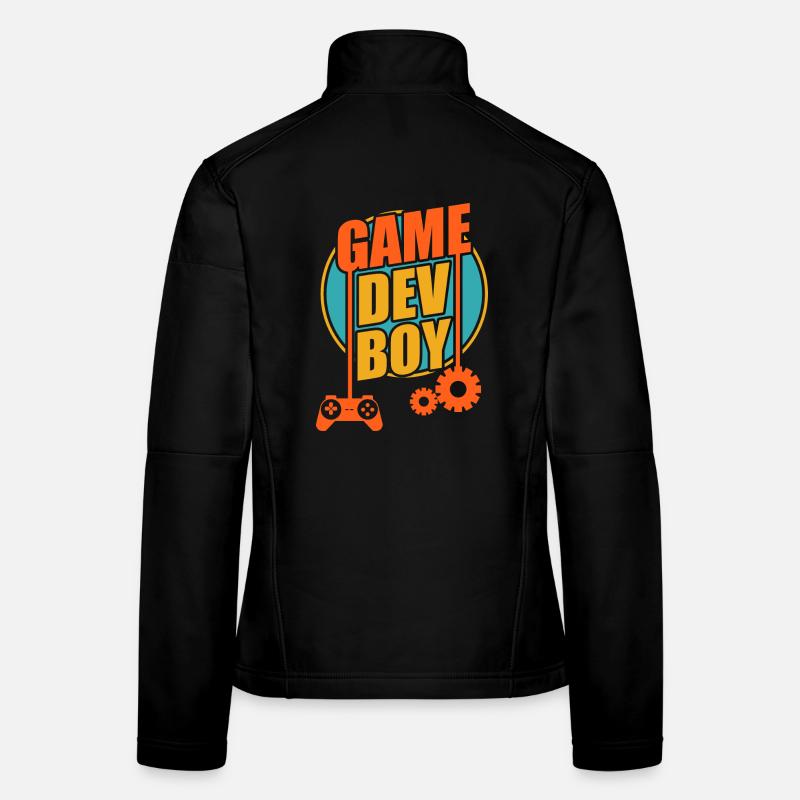 Game Developer Boy Women's Softshell Jacket