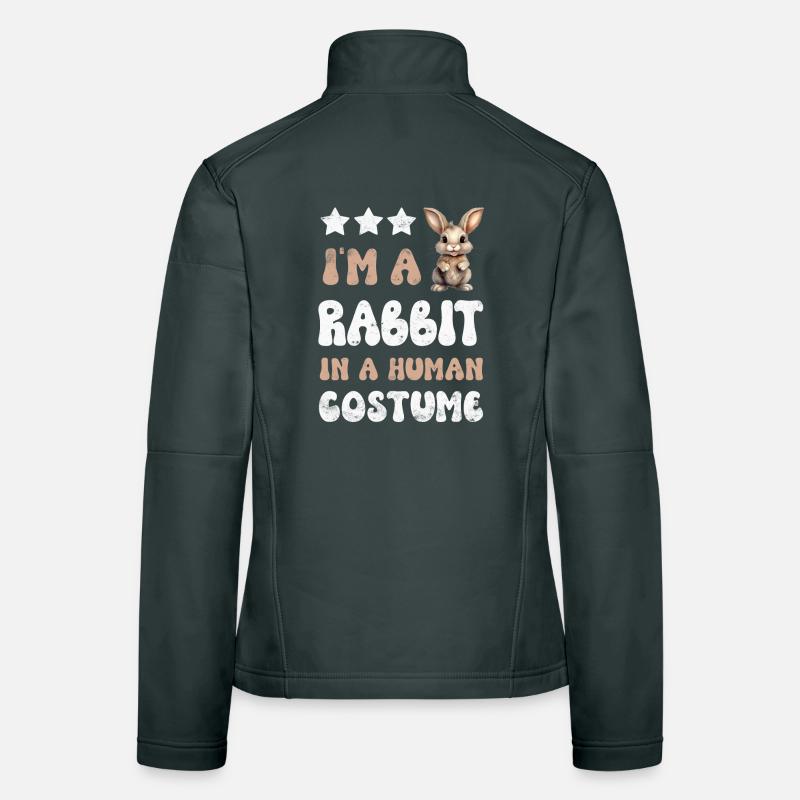 Lapin Lapin Veste en tissu softshell Femme
