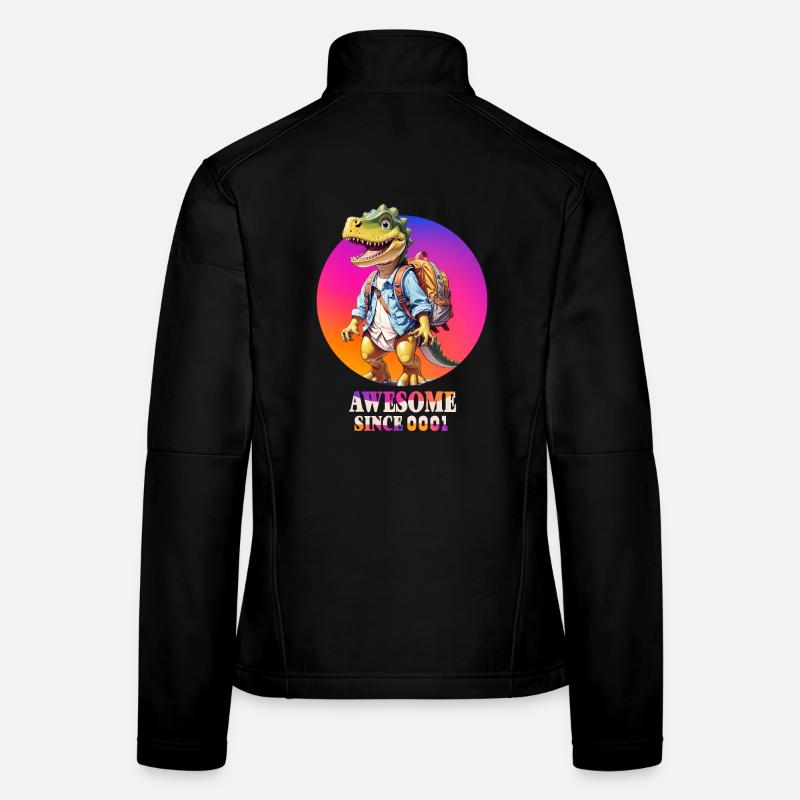 Élève du dragon Veste en tissu softshell Femme